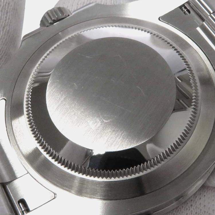 مملوكة مسبقًا Rolex Black Stainless Steel Submariner Automatic Men's Wristwatch 41 mm