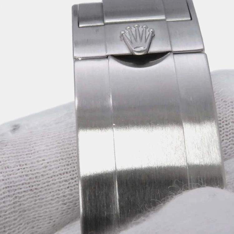 مملوكة مسبقًا Rolex Black Stainless Steel Submariner Automatic Men's Wristwatch 41 mm