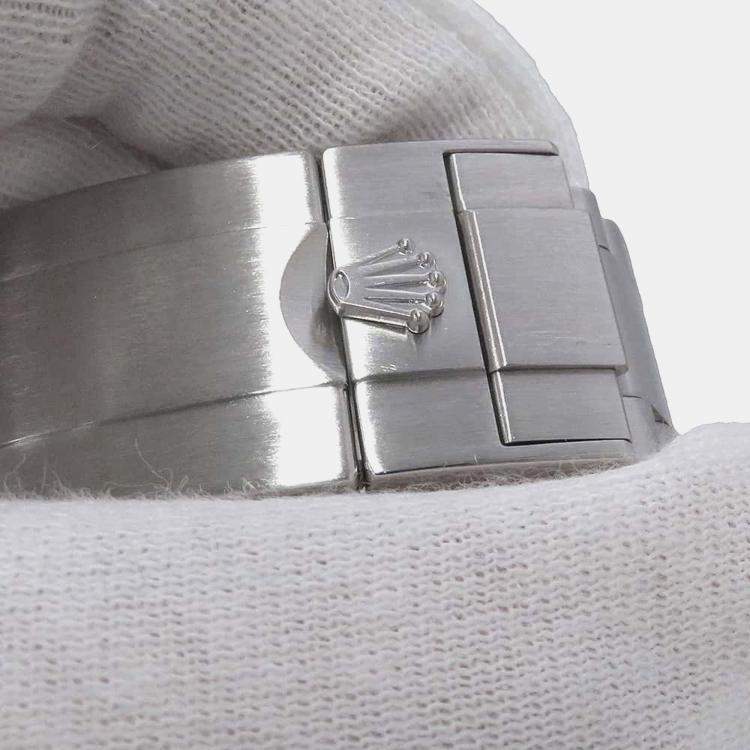 مملوكة مسبقًا Rolex Black Stainless Steel Submariner Automatic Men's Wristwatch 41 mm