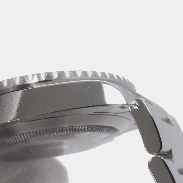 مملوكة مسبقًا Rolex Black Stainless Steel Submariner Automatic Men's Wristwatch 41 mm