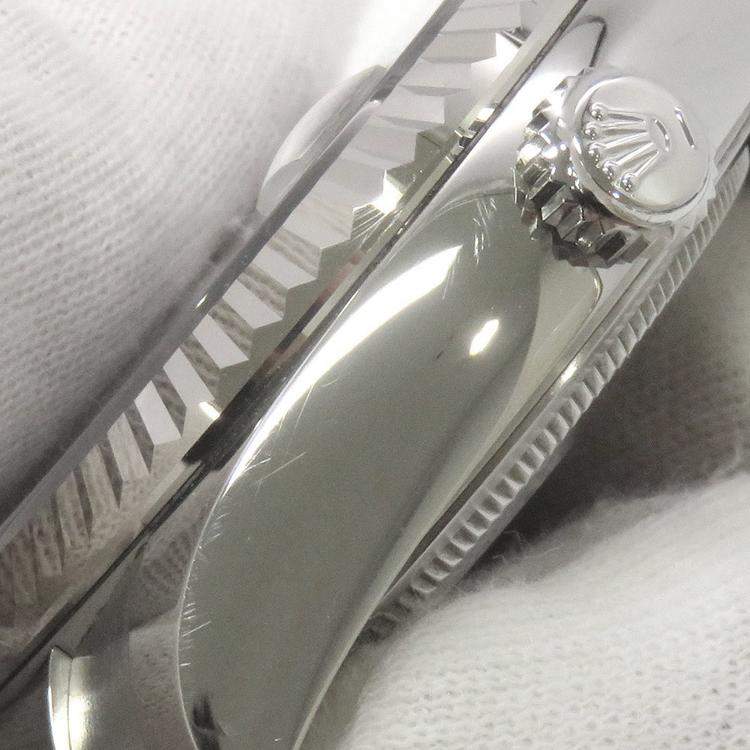 Pre Owned Rolex Black 18k White Gold Stainless Steel Sky-Dweller 326934 Automatic Men's Wristwatch 42 mm