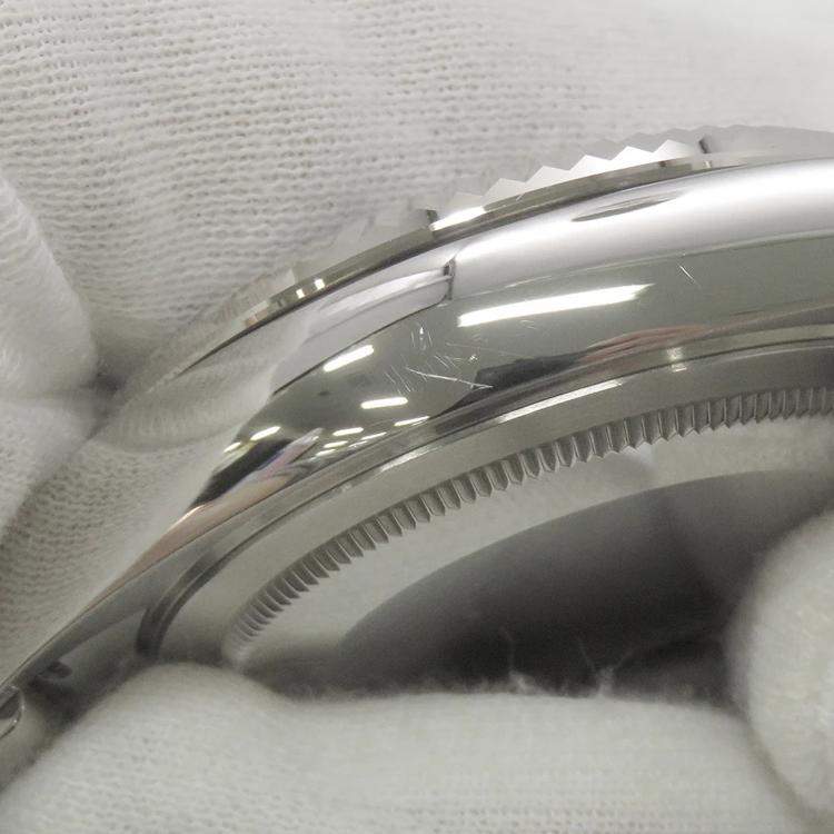 Pre Owned Rolex Black 18k White Gold Stainless Steel Sky-Dweller 326934 Automatic Men's Wristwatch 42 mm