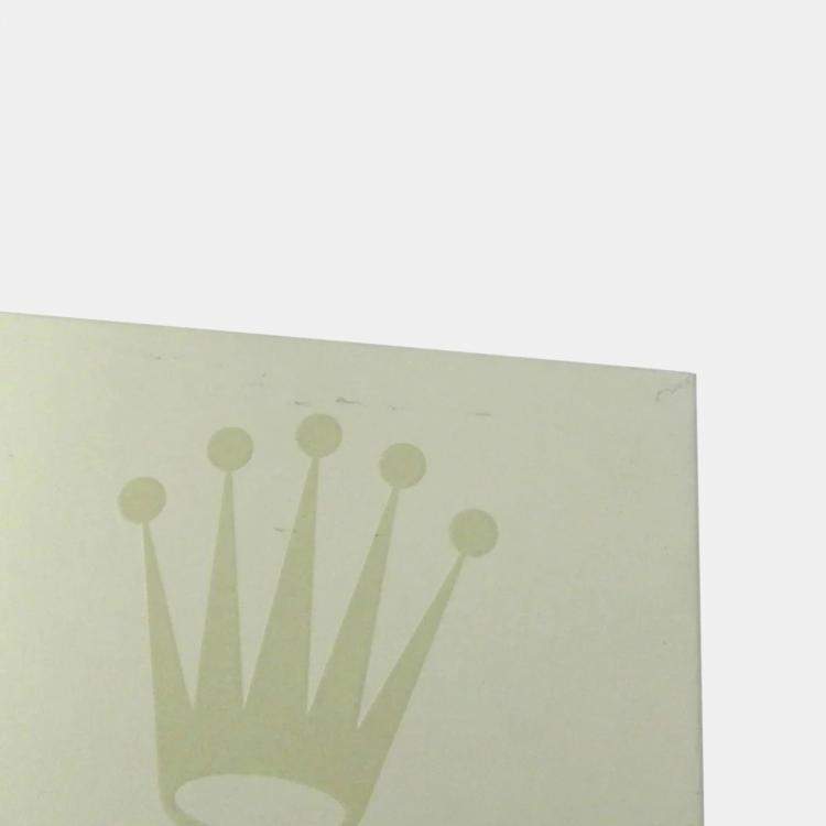 Pre Owned Rolex White Stainless Steel Air-King 114200 Automatic Men's Wristwatch 34mm