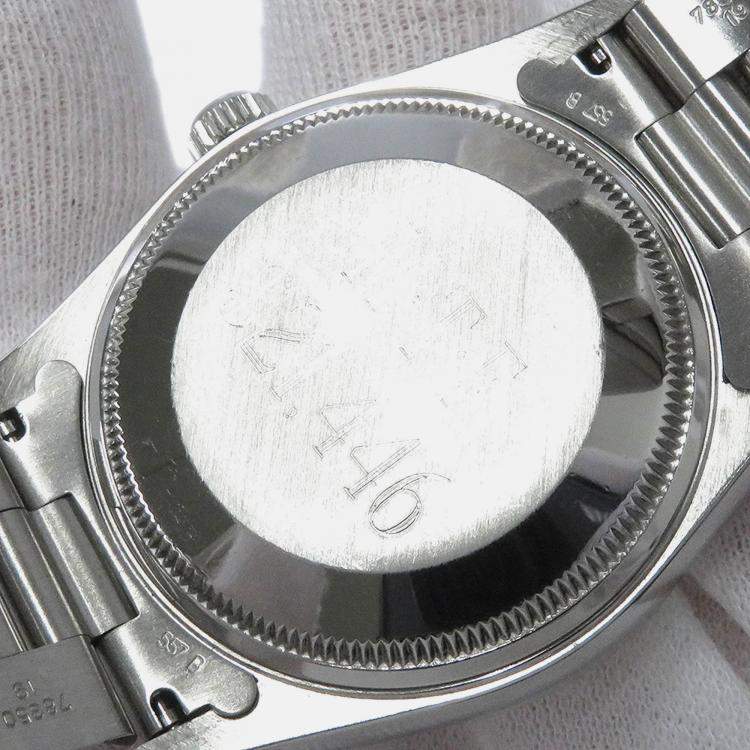 Pre Owned Rolex Air-King 14000 Automatic Silver Stainless Steel Men's Wristwatch 34 mm