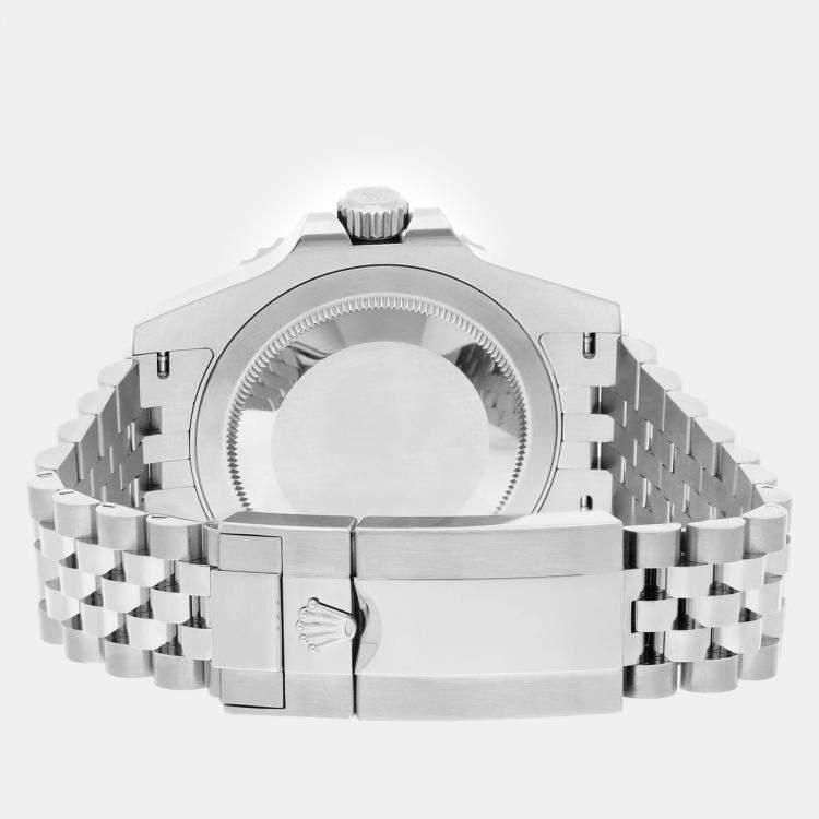 Pre Owned Rolex GMT-Master II 126710BLNR Automatic Black Stainless Steel Men's Wristwatch 40 mm