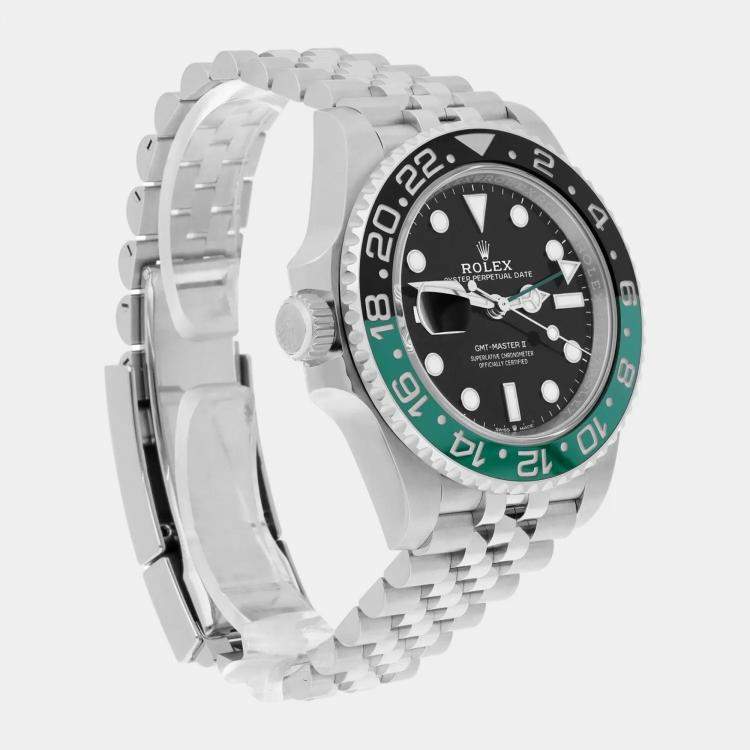 Pre Owned Rolex GMT-Master II 126720VTNR Automatic Black Stainless Steel Men's Wristwatch 40 mm
