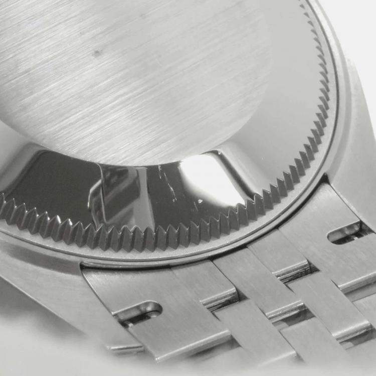Pre Owned Rolex Datejust 278274 Automatic Blue 18k White Gold Stainless Steel Men's Wristwatch 31 mm