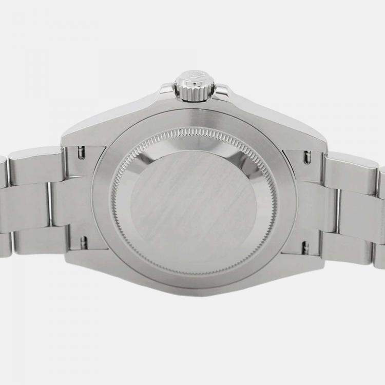 Pre Owned Rolex Air-King 126900 Automatic Black Stainless Steel Men's Wristwatch 40 mm