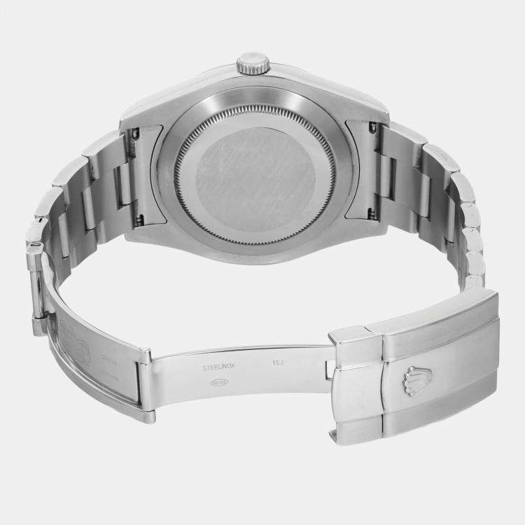 Pre Owned Rolex Datejust II 116300 Automatic Silver Dial Stainless Steel Men's Wristwatch 41 mm