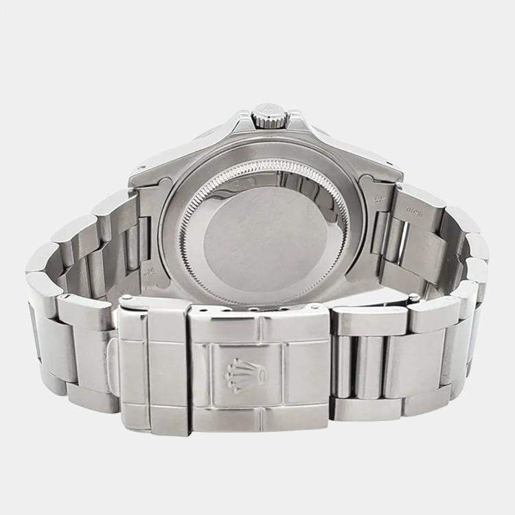 Pre Owned Rolex Explorer II 16570 Automatic White Stainless Steel Men's Wristwatch 40 mm