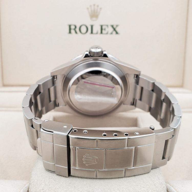 Pre Owned Rolex Submariner Date 16610 Automatic Black Stainless Steel Men’s Wristwatch 40 mm