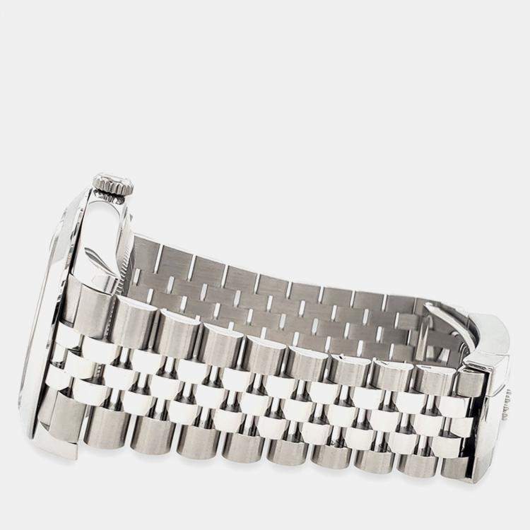 Pre Owned Rolex Datejust 126300 Automatic White Stainless Steel Men’s Wristwatch 41 mm