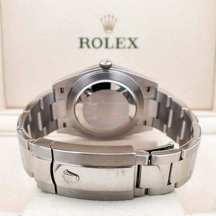 Pre Owned Rolex Datejust 126334 Automatic White 18K White Gold Stainless Steel Men’s Wristwatch 41 mm