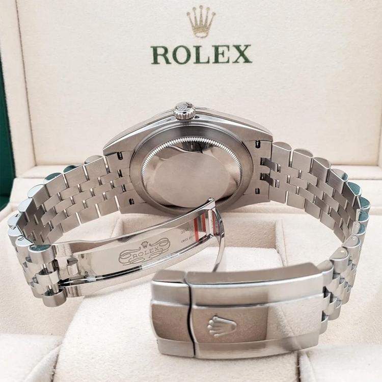 Pre Owned Rolex Datejust 126334 Automatic Blue 18K White Gold Men’s Wristwatch 41 mm
