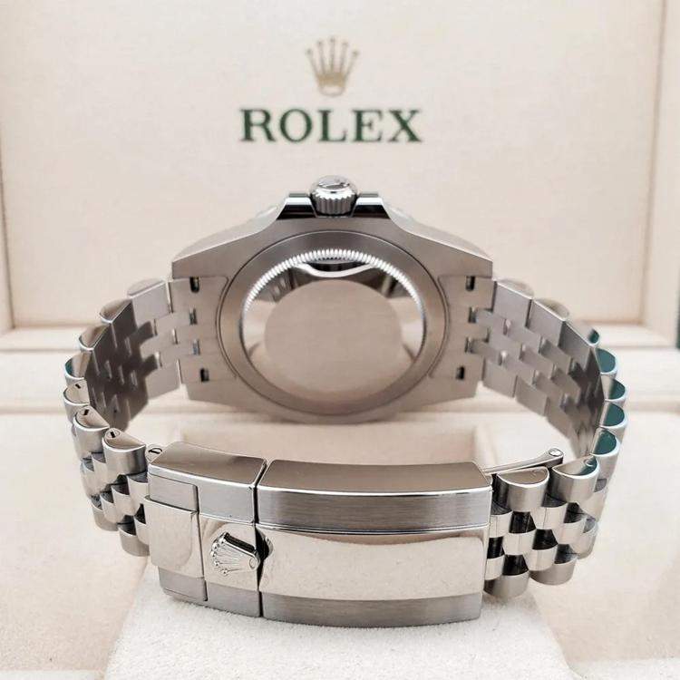 Pre Owned Rolex GMT Master II Pepsi 126710BLRO Automatic Black Stainless Steel Men’s Wristwatch 40 mm