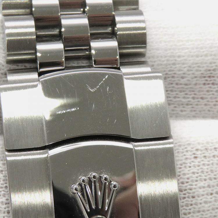 Pre Owned Rolex Datejust 126334 Automatic Grey Stainless Steel Men's Wristwatch 41 mm