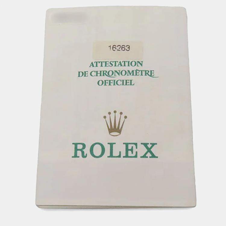 مملوكة مسبقًا Rolex Datejust 16263 Automatic Grey 18k Yellow Gold Stainless Steel Men's Wristwatch 36 mm