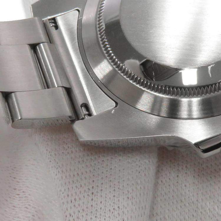 Pre Owned Rolex Submariner 114060 Automatic Black Stainless Steel Men's Wristwatch 40 mm