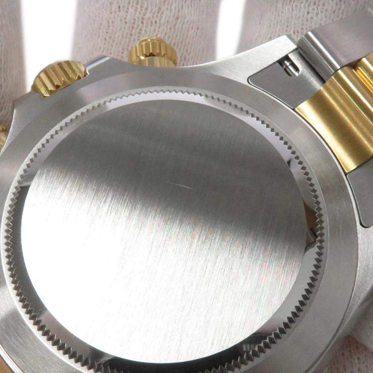 Pre Owned Rolex Cosmograph Daytona 116503 Automatic Champagne 18k Yellow Gold Stainless Steel Men's Wristwatch 40 mm