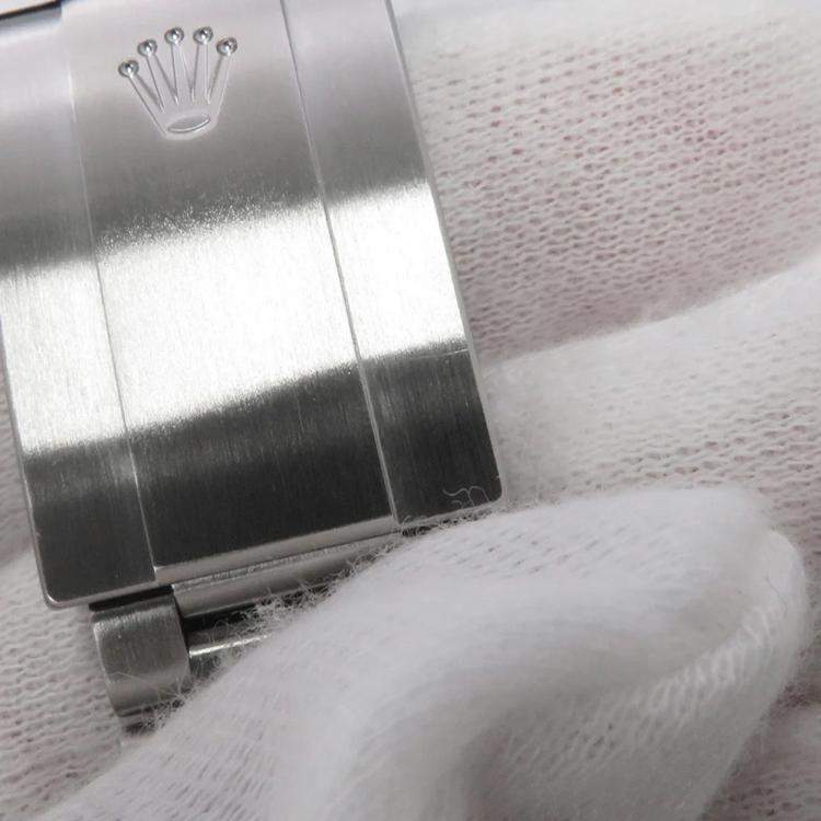 Pre Owned Rolex Oyster Perpetual 126000 Automatic Black Stainless Steel Men's Wristwatch 36 mm