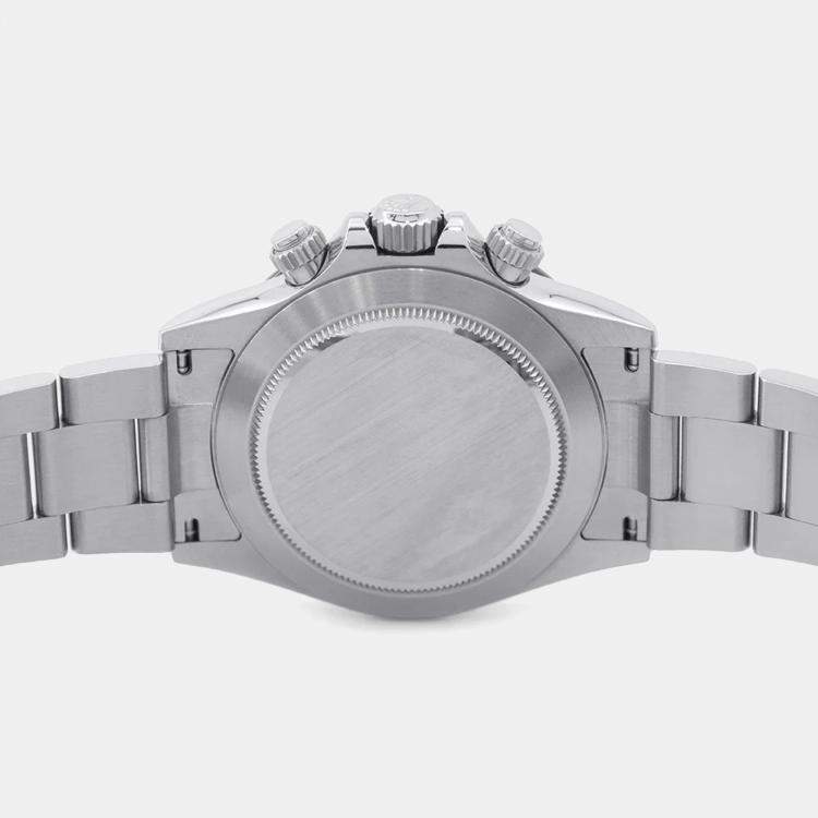 Pre Owned Rolex Cosmograph Daytona 116500LN Automatic White Stainless Steel Men's Wristwatch 40 mm