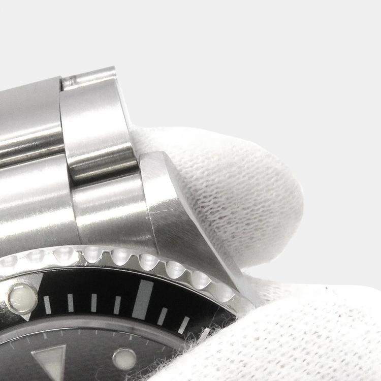 Pre Owned Rolex  Submariner 16610 Automatic Black Stainless Steel Men's Wristwatch 40 mm