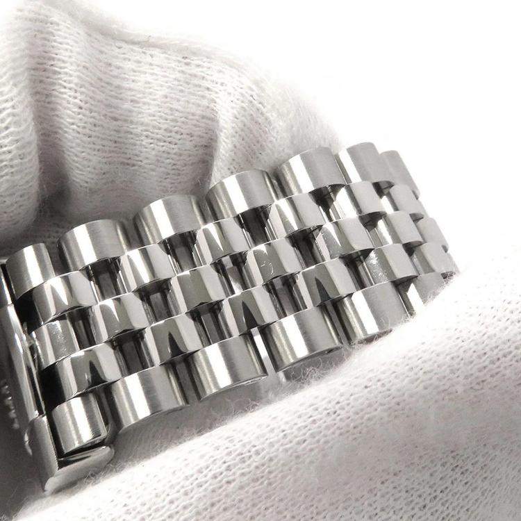 Pre Owned Rolex Datejust 126300 Automatic Grey Stainless Steel Men's Wristwatch 41 mm