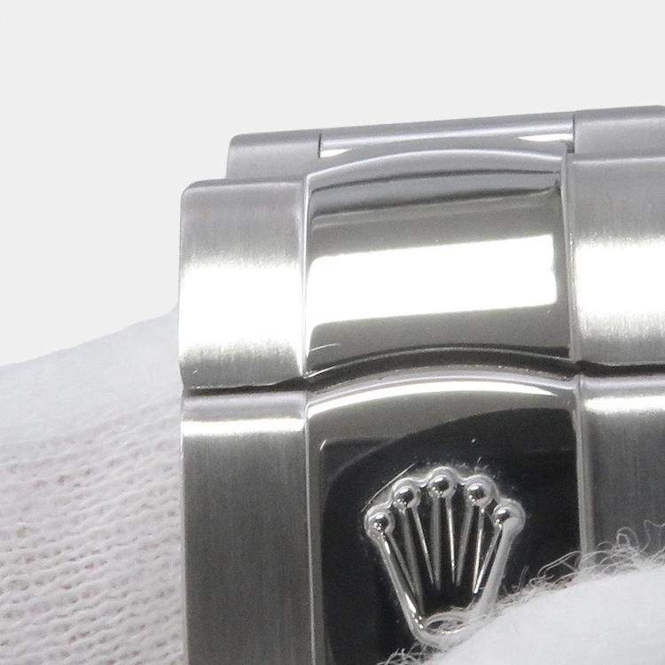 مملوكة مسبقًا Rolex Datejust II 116334 Automatic Black 18k White Gold Stainless Steel Men's Wristwatch 41 mm