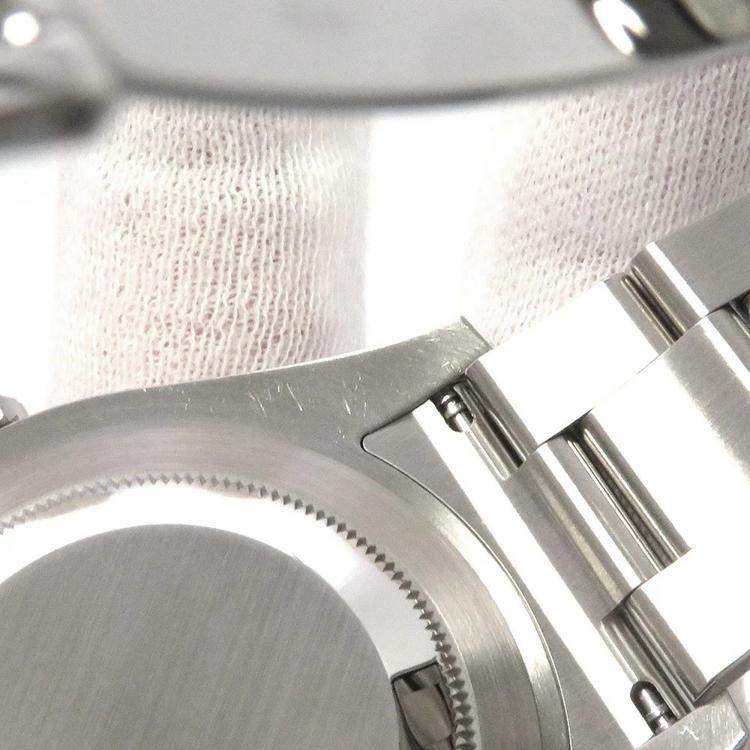 مملوكة مسبقًا Rolex Datejust II 116334 Automatic Black 18k White Gold Stainless Steel Men's Wristwatch 41 mm