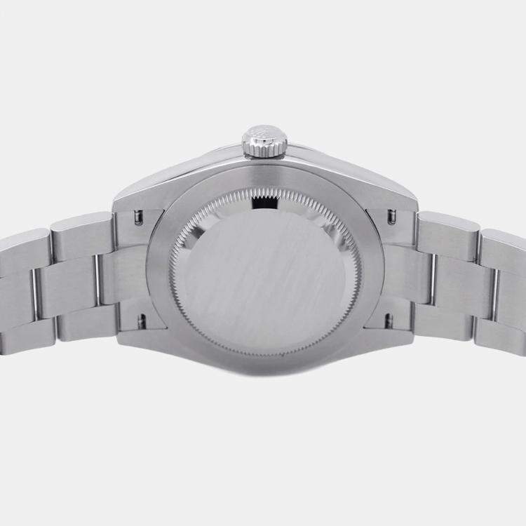 Pre Owned Rolex Oyster Perpetual 134300 Automatic Silver Stainless Steel Men's Wristwatch 41 mm