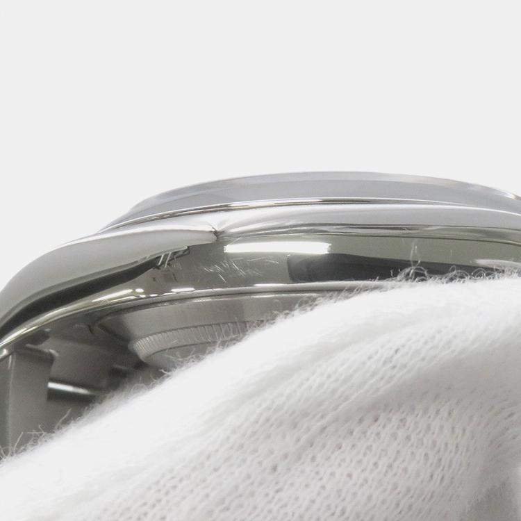 مملوكة مسبقًا ساعة يد رجالية رولكس أويستر بربتشوال 114300 أوتوماتيكية زرقاء ستانلس ستيل 39 ملم