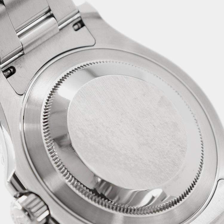 Pre Owned Rolex Yacht-Master 116622 Automatic Blue Stainless Steel Men's Wristwatch 40 mm