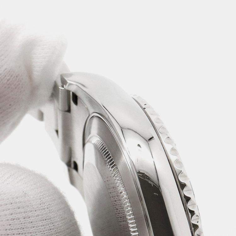 Pre Owned Rolex Yacht-Master 116622 Automatic Blue Stainless Steel Men's Wristwatch 40 mm