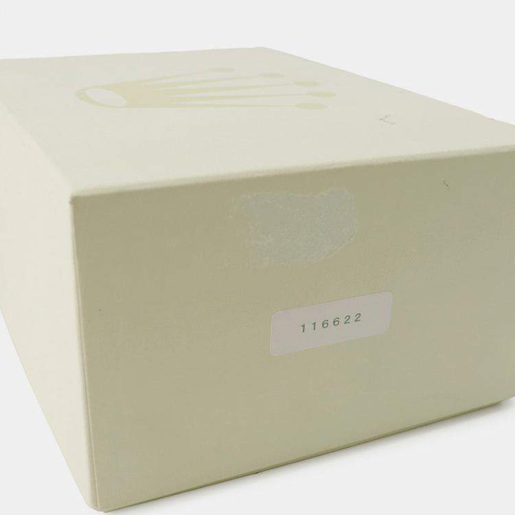 Pre Owned Rolex Yacht-Master 116622 Automatic Blue Stainless Steel Men's Wristwatch 40 mm