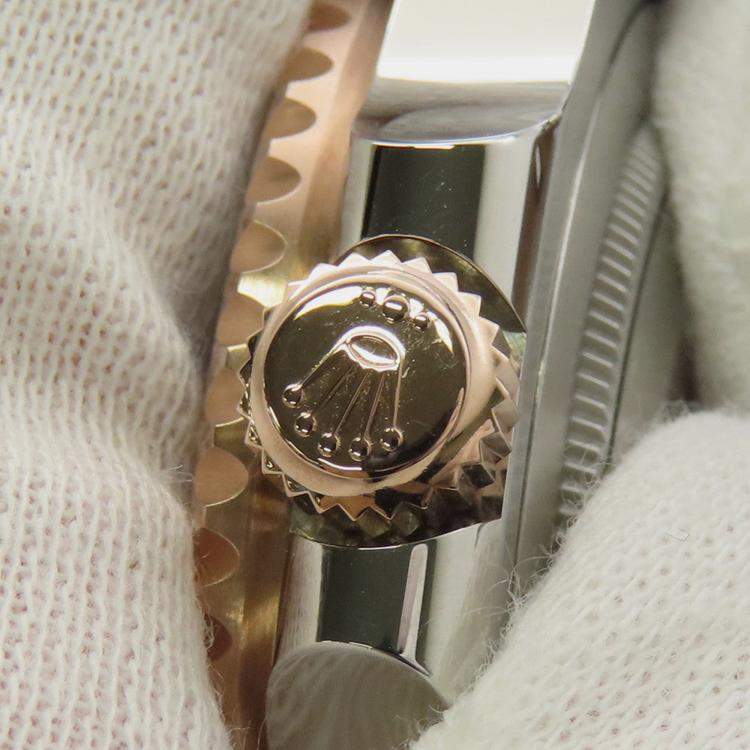 مملوكة مسبقًا ساعة يد رجالية رولكس جي إم تي ماستر 2 126711CHNR أوتوماتيك سوداء ذهب وردي عيار 18 وستيل 40 مم