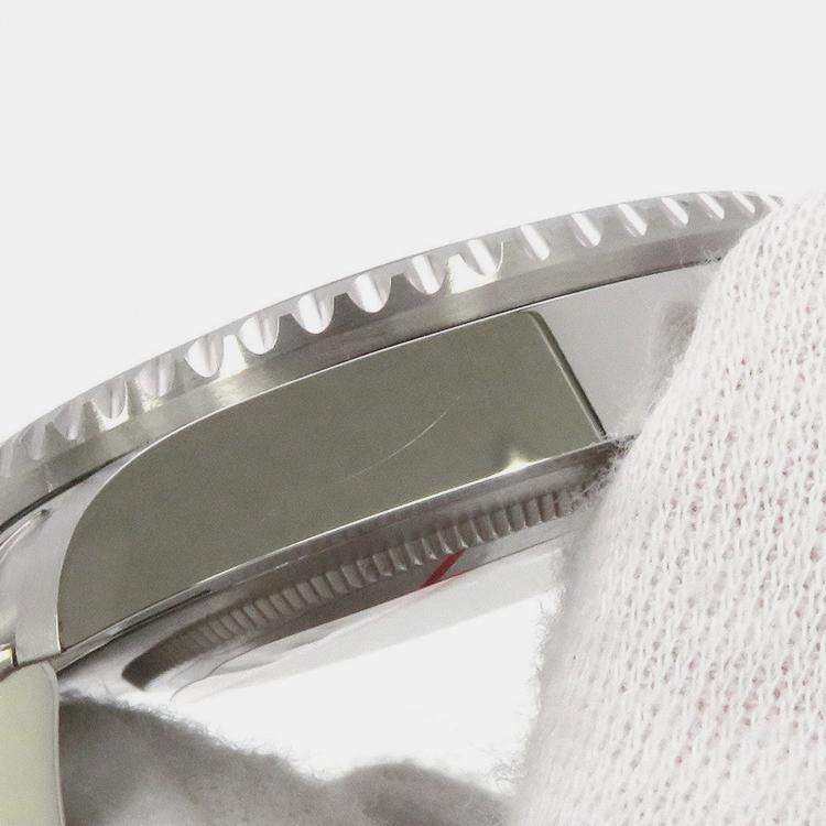 Pre Owned ساعة يد رجالية رولكس جي إم تي ماستر II 126720VTNR أوتوماتيك ستانلس ستيل سوداء 40 مم