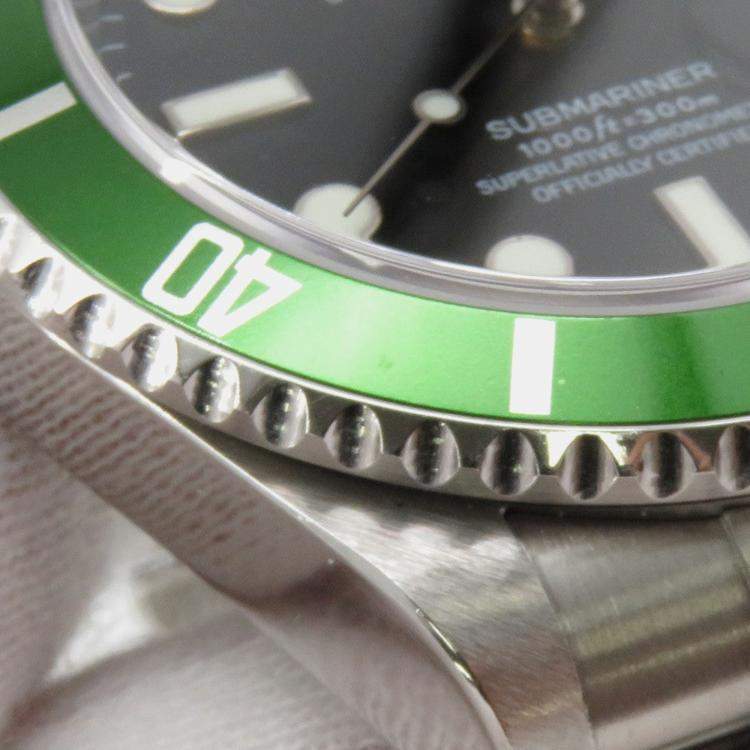 مملوكة مسبقًا Rolex Submariner 16610LV Automatic Black Stainless Steel Men's Wristwatch 40 mm