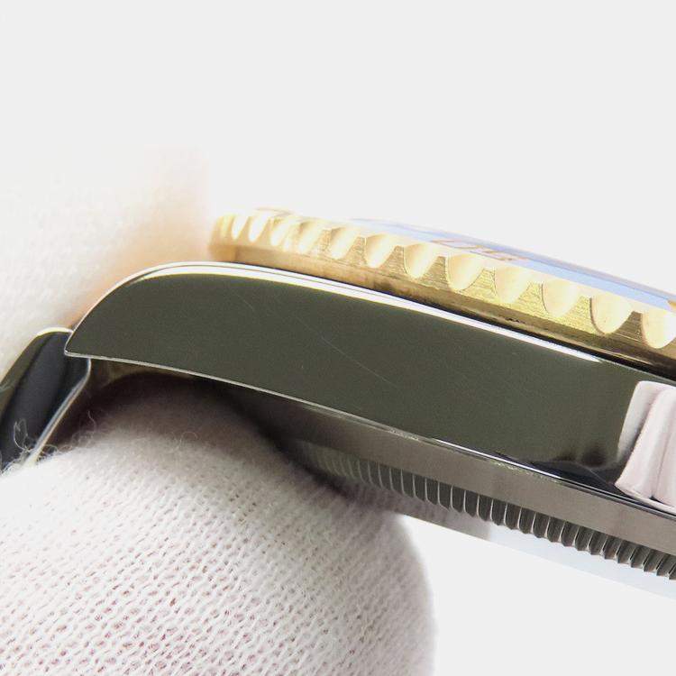 Pre Owned Rolex Submariner 126613LB Automatic Blue 18k Yellow Gold Stainless Steel Men's Wristwatch 41 mm