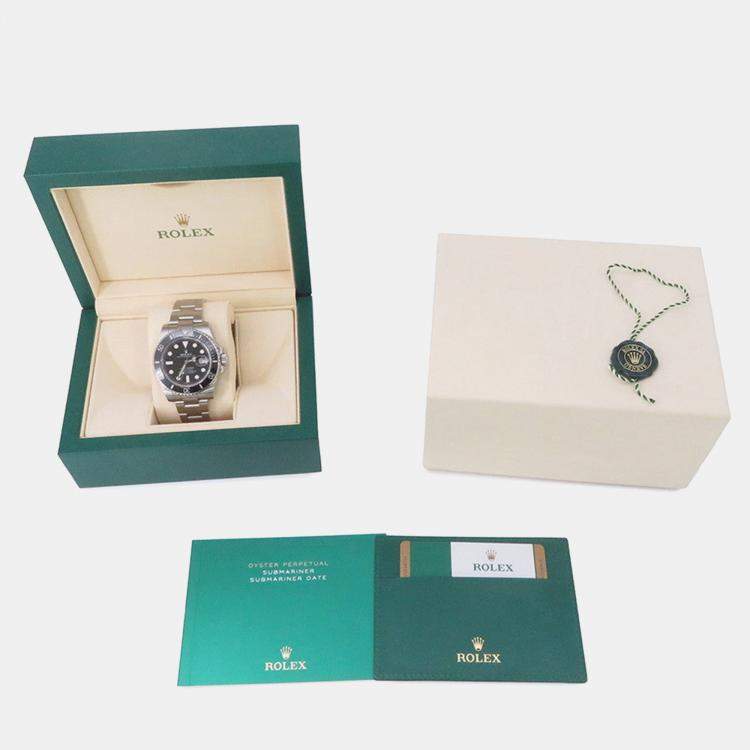 مملوكة مسبقًا Rolex Submariner 116610LN Automatic Black Stainless Steel Men's Wristwatch 40 mm