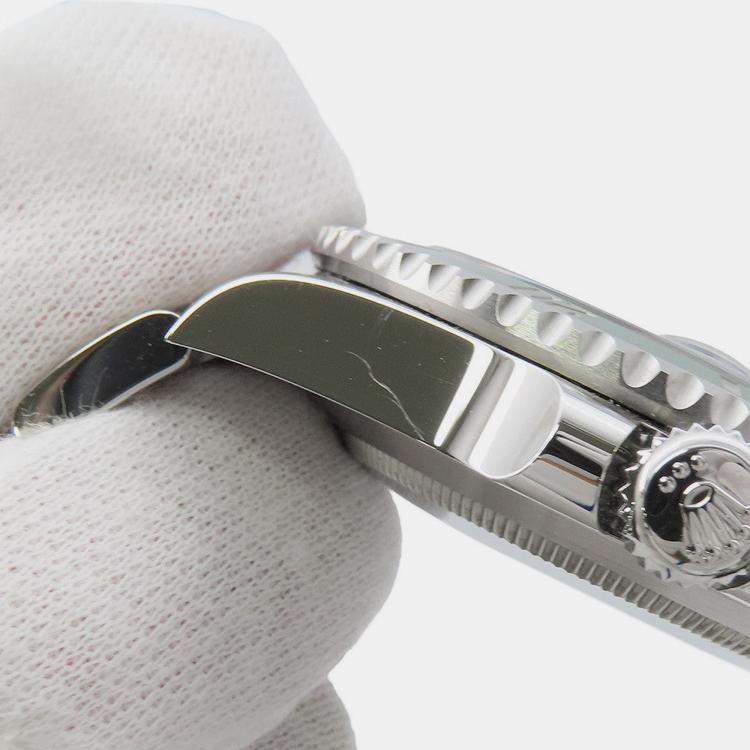 Pre Owned Rolex Submariner 126610LV Automatic Black Stainless Steel Men's Wristwatch 41 mm