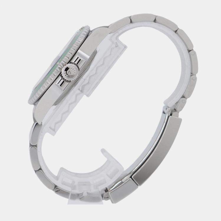 Pre Owned Rolex Submariner 126610LV Automatic Black Stainless Steel Men's Wristwatch 41 mm