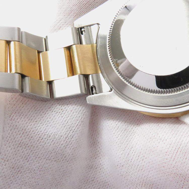 مملوكة مسبقًا Rolex GMT-Master II 16713 Automatic Brown 18k Yellow Gold Stainless Steel Men's Wristwatch 40 mm