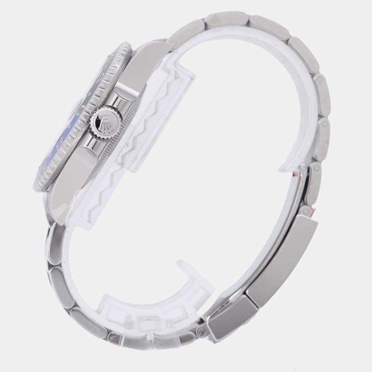 مملوكة مسبقًا ساعة يد رجالية رولكس جي إم تي ماستر II 126710BLNR أوتوماتيكية ستانلس ستيل سوداء مقاس 40 مم