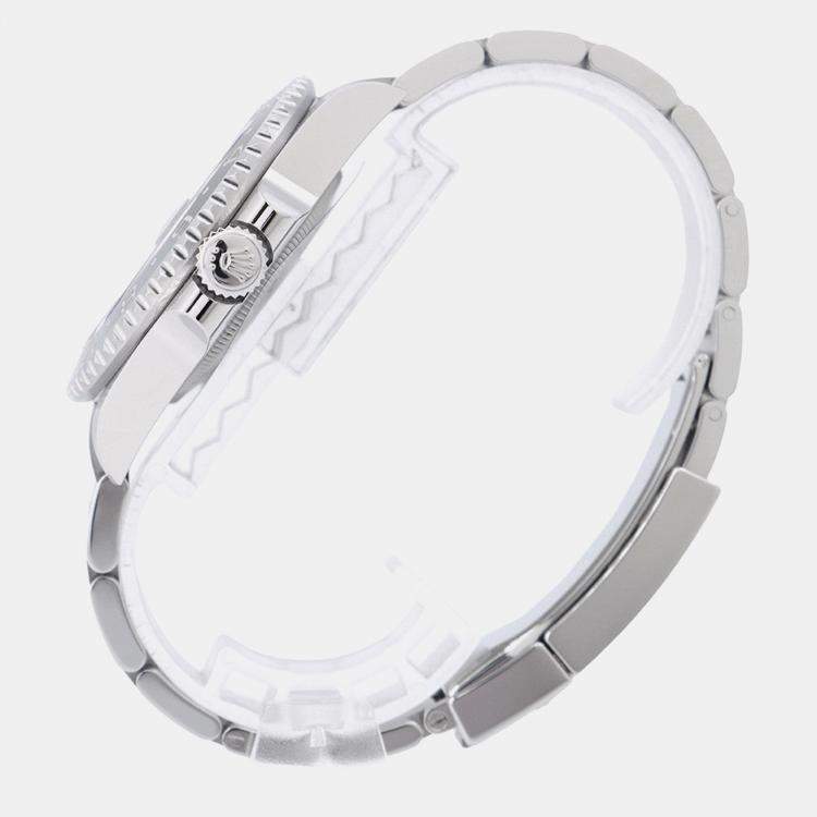 Pre Owned ساعة يد رجالية رولكس جي إم تي ماستر II 126710GRNR أوتوماتيكية ستانلس ستيل سوداء 40 ملم