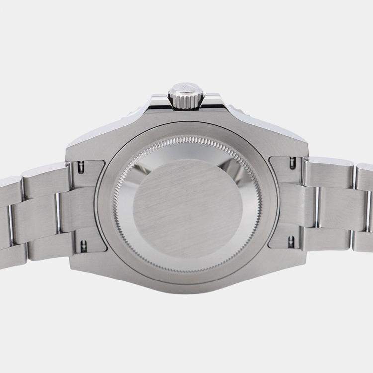 Pre Owned ساعة يد رجالية رولكس جي إم تي ماستر II 126710GRNR أوتوماتيكية ستانلس ستيل سوداء 40 ملم