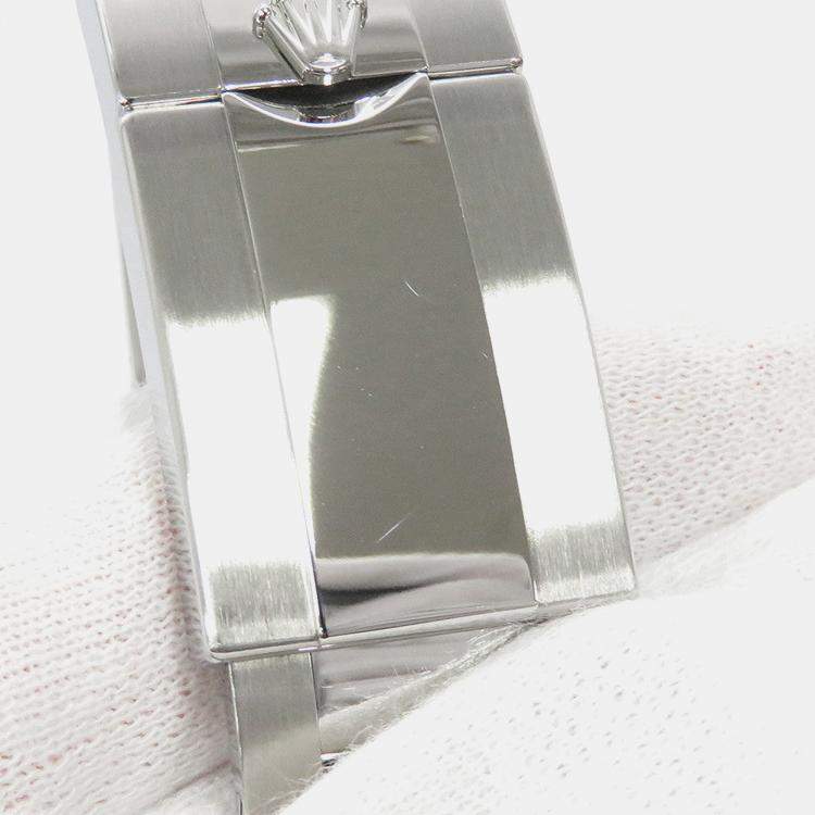 Pre Owned ساعة يد رجالية رولكس جي إم تي ماستر II 126710GRNR أوتوماتيكية ستانلس ستيل سوداء 40 ملم