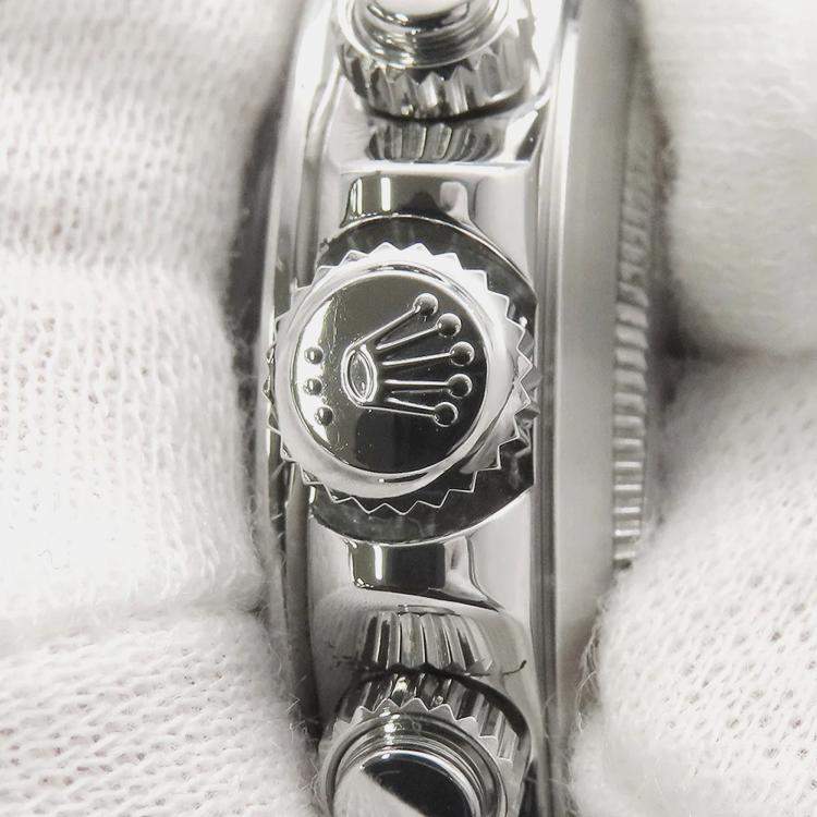 Pre Owned Rolex Cosmograph Daytona 116520 Automatic Black Stainless Steel Men's Wristwatch 40 mm