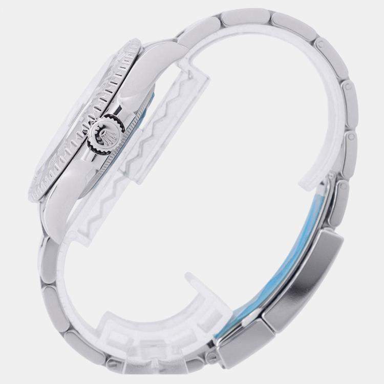 Pre Owned Rolex Yacht-Master 116622 Automatic Blue Stainless Steel Men's Wristwatch 40 mm