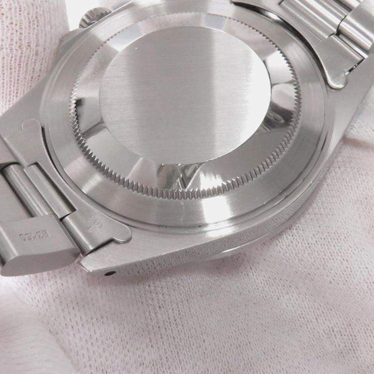 Pre Owned Rolex Explorer II 16570 Automatic Black Stainless Steel Men's Wristwatch 40 mm