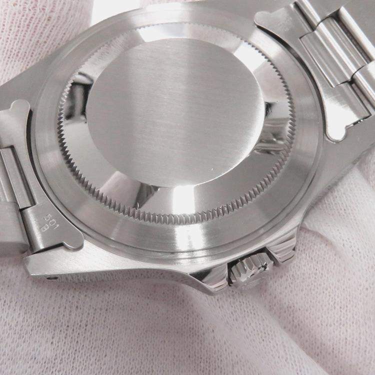 Pre Owned Rolex Explorer II 16570 Automatic Black Stainless Steel Men's Wristwatch 40 mm